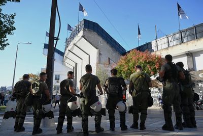 Protests and heavy security as Maccabi Tel Aviv faces PAOK in Greece