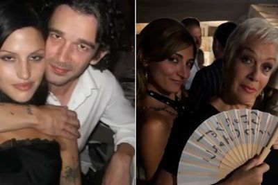 Denise Welch parties at Charli XCX’s wedding with Matty Healy and Gabriette in behind-the-scenes video