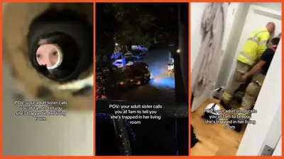 ‘Fire brigade for that is ridiculous’: Woman locks herself in living room at 1am leaving no choice but to call emergency services