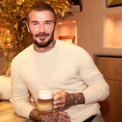 I had brunch with David Beckham and found out how he spruces up his coffee at home – it's such a sophisticated hack