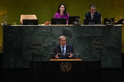 ‘Science demands action’: world leaders and UN push climate agenda forward despite Trump’s attacks