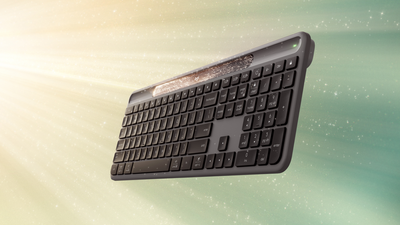 Logitech announces a solar keyboard powered by 'any light source'—yes, even your dingily lit gamer den