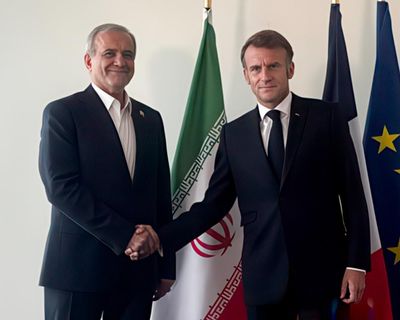 Iran has hours to act or face UN nuclear sanctions snapback, says Macron