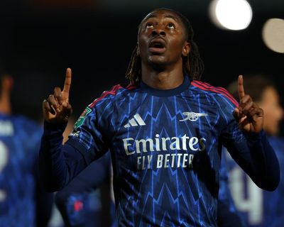 Eberechi Eze opens Arsenal account in Carabao Cup victory at Port Vale