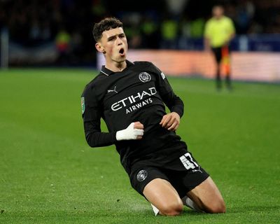 Phil Foden pulls strings as Manchester City outclass Huddersfield in Carabao Cup