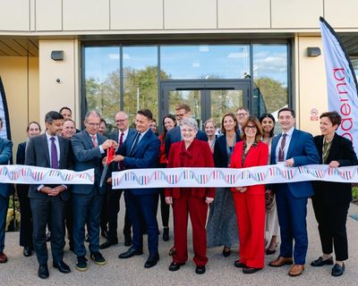 Moderna boss defends UK in drug-pricing row as he opens £150m Oxfordshire facility