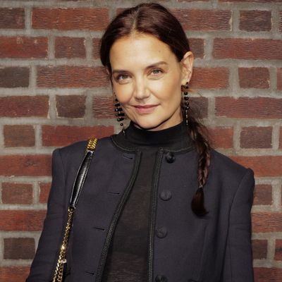 Katie Holmes Styles Fall's Plaid Shirt Trend in the Most 'Dawson's Creek'-Inspired Way