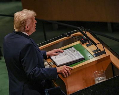 Escalatorgate: Trump alleges ‘triple sabotage’ after technical mishaps at UN