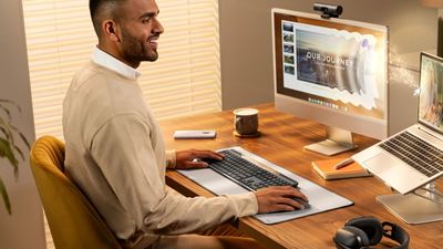 Logitech's new solar-powered keyboard can last 4 months in complete darkness on a single charge - and works with artificial light too