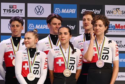 'The title was lost there' - Marlen Reusser's mechanical costs Switzerland a third TTT mixed relay world title at Kigali