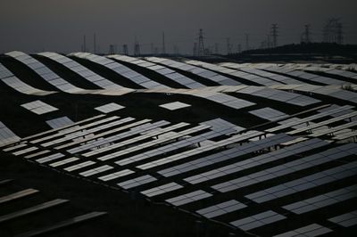 Glimmering Sea Of Solar As China Expands Desert Installation