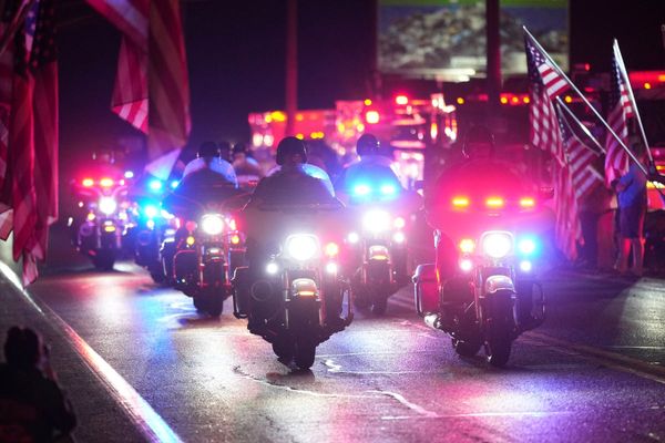 Police gather for funeral of 3 Pennsylvania detectives ambushed by gunman