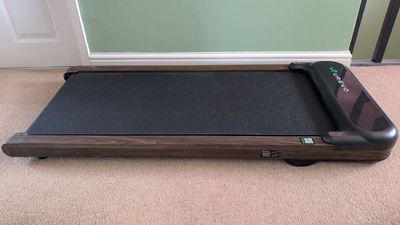 Sick and tired of ugly under-desk treadmills? With its wood grain finish, the Urevo Spacewalk E4W is both stylish and affordable