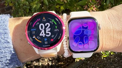 I walked 13,000 steps with the Apple Watch 11 and Garmin Forerunner 570 — here’s which watch came out on top