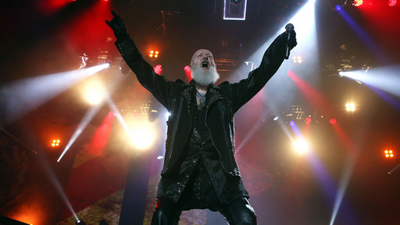 Judas Priest singer Rob Halford reveals he got married last year in front of a small group of friends and a "heavy metal cactus"