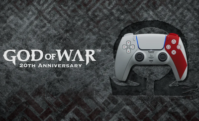 Sony Drops 'God of War' 20th Anniversary Surprise With Kratos-Themed PS5 Controller