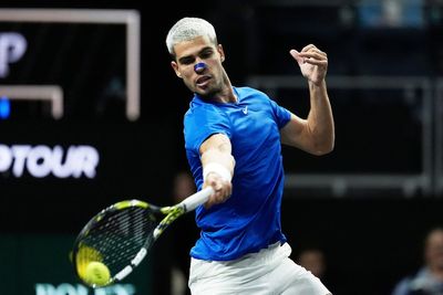 Carlos Alcaraz suffers injury scare during opener in Tokyo