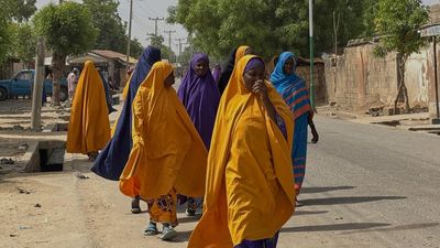 Hundreds of Nigerian women protest in push for more female MPs