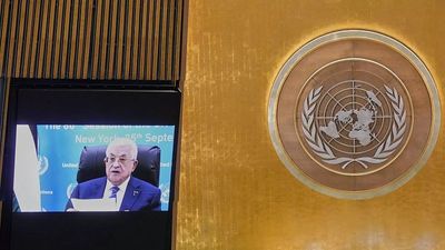 Israel's FM Gideon Sa'ar says Abbas 'continues to encourage terrorism' after UNGA speech