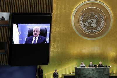 Abbas decries Israel’s ‘genocide’ and says Hamas will have no role in future Gaza government
