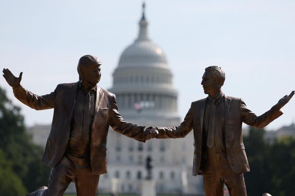 US authorities remove Trump-Epstein statue from National Mall