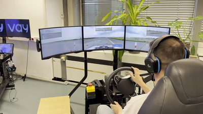 German drivers remotely control cars via impressive racing rigs—and they may even take their wheels to public roads from December 1