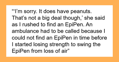 Dinner Turns Into Disaster When MIL Serves Peanut Dish To Allergic DIL, She’s Forced To Use EpiPen