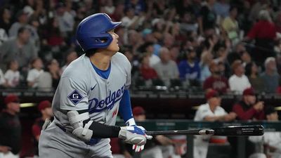 Shohei Ohtani Makes Splash With 54th Home Run, Hears MVP Chants on the Road