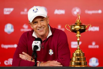 Watch: Jon Rahm and Tyrrell Hatton react as Luke Donald announces opening Ryder Cup 2025 pairing