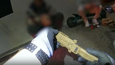 Teens caught with knives and drugs in police crackdown