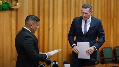 Townsville mayor stands down after fudging SAS past