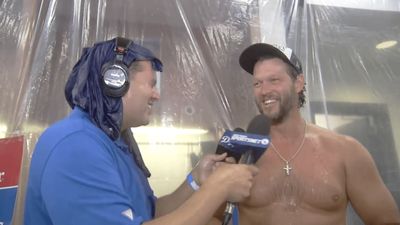 Clayton Kershaw Relished Locker Room Celebration As Dodgers Clinched NL West
