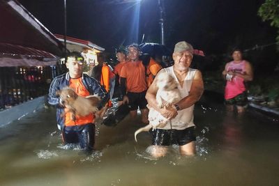 Another tropical storm causes 4 deaths and new evacuations in the Philippines