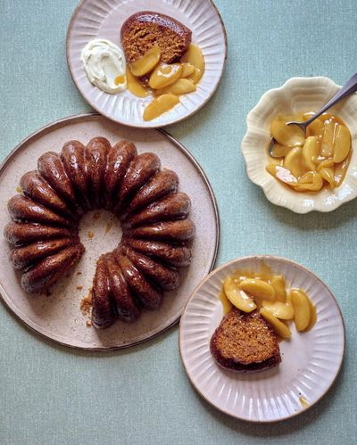 Helen Goh’s recipe for toffee apple pudding cake