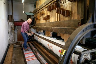 The World's Last Linen Beetling Mill Eyes Strong Future