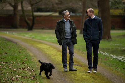 Clip reveals William inviting Eugene Levy to ‘pop down’ to Windsor Castle