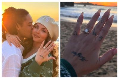 Jesy Nelson announces engagement to Zion Foster just four months after the birth of their twins