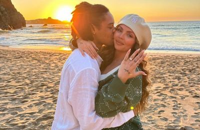 Jesy Nelson and Zion Foster engaged