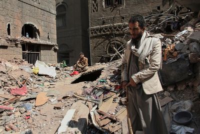 Israeli strikes on Yemen's capital kill at least 9 people and injure scores, the Houthi rebels say
