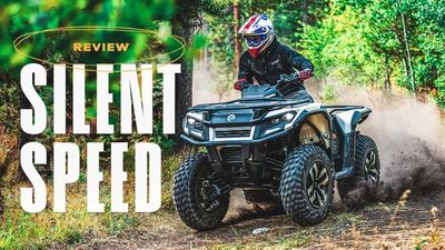 Can-Am’s New Electric ATV Could Sneak Up On a Bear, Then Tow Its Fainted Butt Out