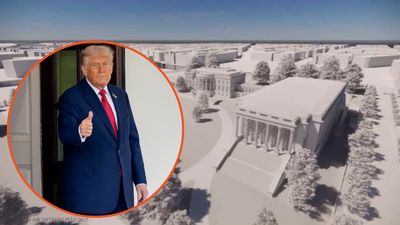 Donald Trump’s ugly ballroom will be three times the size of the White House – is he trying to compensate for something?
