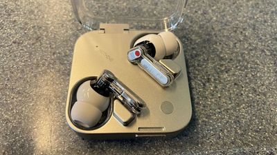 Nothing Ear (3) earbuds look fantastic next to my phone and the ANC is solid –but I'm not sure the audio quality is good enough for this money