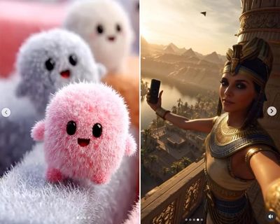 Cute fluffy characters and Egyptian selfies: Meta launches AI feed Vibes