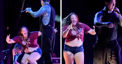 “Nothing Justifies This Humiliation”: Ex-Con Rock Star Blasted For Fat Shaming Woman Who Rushed The Stage