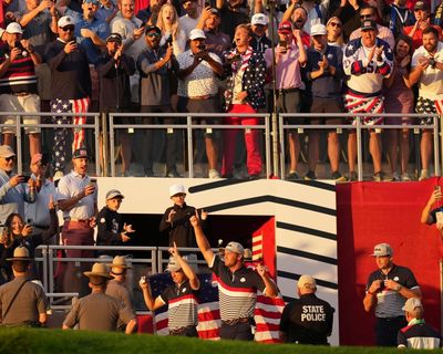Bryson DeChambeau’s brash opening act gets the party started but Europe spoil the fun
