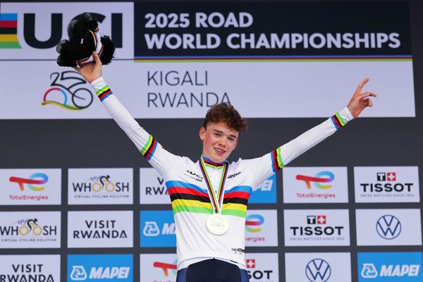 'It's crazy' – first ever British men's junior road world champion Harry Hudson to join Lidl-Trek Future Racing
