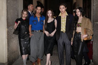 Dario Vitale debuts as Versace creative director in 'intimate' event with VIPs and sex-charged looks