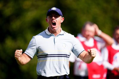 Rory McIlroy heralds ‘great day’ as Europe open lead at Ryder Cup