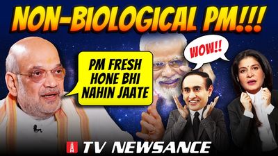 TV Newsance 315: Amit Shah reveals why PM Modi is great. Truly non-biological?