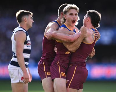 Brisbane’s Will Ashcroft cements star status with successive Norm Smith medals